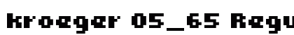 kroeger 05_65 Regular preview