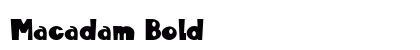 Macadam Bold preview