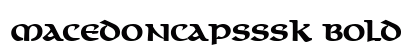 MacedonCapsSSK Bold preview