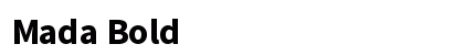Mada Bold Font