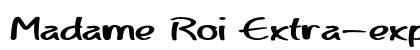 Madame Roi Extra-expanded Bold Preview