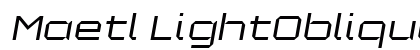 Maetl LightOblique Preview