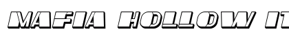 Mafia Hollow Italic preview