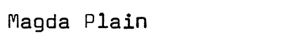 Magda Plain preview