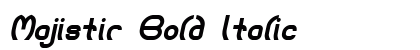 Majistir Bold Italic Preview