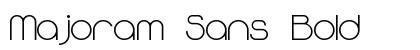 Majoram Sans Bold preview