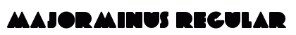 MajorMinus Regular preview