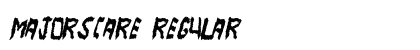 MajorScare Regular preview