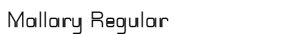 Mallary Regular preview