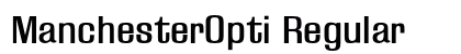 ManchesterOpti Regular preview