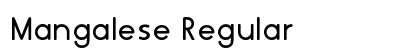 Mangalese Regular preview