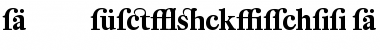 DTL Fleischmann Regular Font