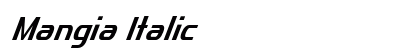Mangia Italic Preview
