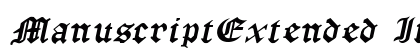 ManuscriptExtended Italic preview