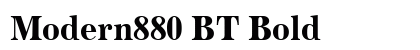 Modern880 BT Bold preview