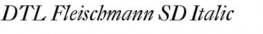 DTL Fleischmann Regular Font