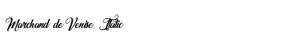Marchand de Venise Italic preview
