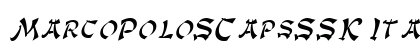 MarcoPoloSCapsSSK Italic preview