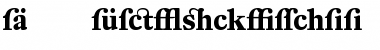 DTL Fleischmann Regular Font