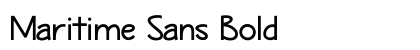 Maritime Sans Bold preview