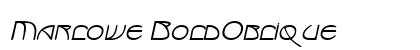 Marlowe BoldOblique preview