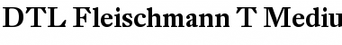 DTL Fleischmann Regular Font