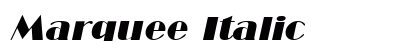 Marquee Italic Preview