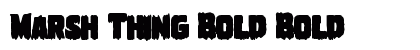 Marsh Thing Bold Bold preview