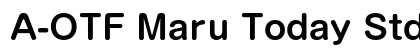 A-OTF Maru Today Std DB preview