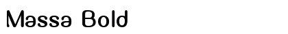 Massa Bold preview