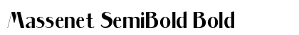 Massenet SemiBold Bold preview