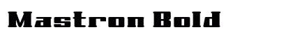 Mastron Bold preview