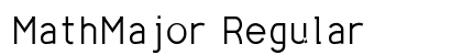 MathMajor Regular preview