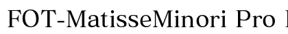 FOT-MatisseMinori Pro DB preview
