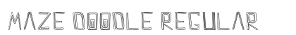 Maze Doodle Regular preview