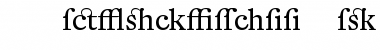 DTLFleischmannT Regular Font