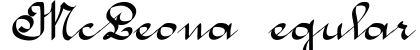 McLeona Regular preview
