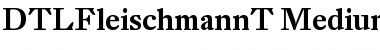 Download DTLFleischmannT Font