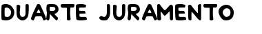 Duarte Juramento Regular Font