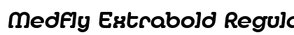 Medfly Extrabold Regular preview