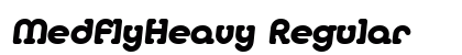 MedflyHeavy Regular preview