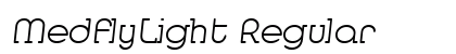 MedflyLight Regular preview