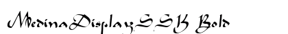 MedinaDisplaySSK Bold preview
