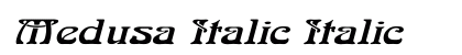 Medusa Italic Italic preview