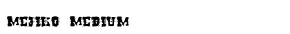 Mejiko Medium preview