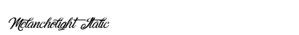 Melancholight Italic preview