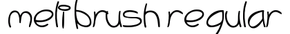 Meli Brush Regular preview