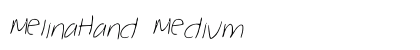 MelinaHand Medium preview