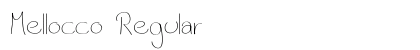 Mellocco Regular preview