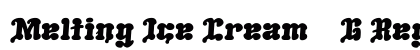 Melting Ice Cream__G Regular preview